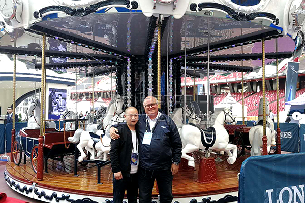 Dinis customized carousel in shanghai