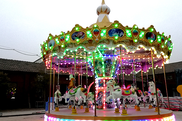 16 seats product carousel horse rides customized for Peru