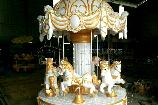 6 seats crown royal carousel horse ride for sale