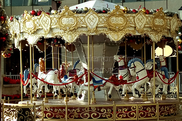 Amusement park vintage carousel for sale