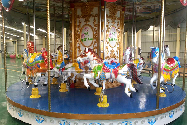 Coin operated ocean rotating horse for sale