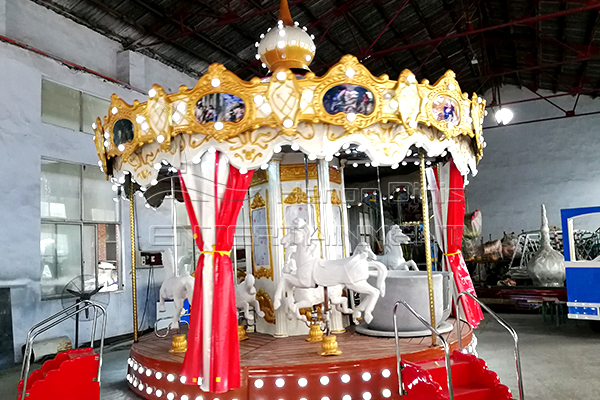 Dinis 9 seats antique carousel for indoor venue site