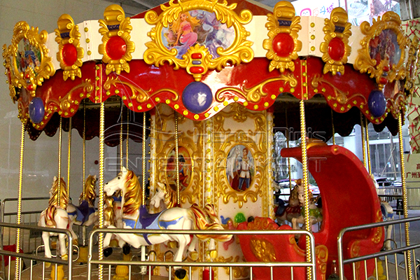 Dinis coin operated merry go round kiddie rides