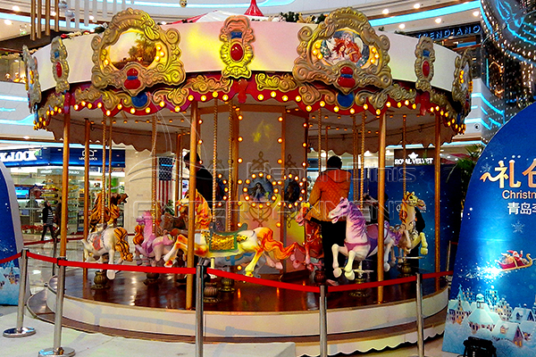 Dinis coin operated merry go round kiddie rides