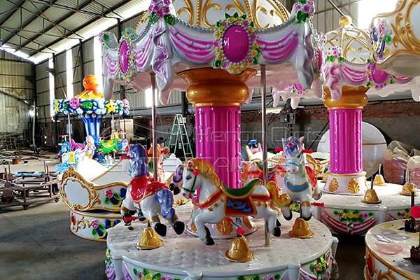 Dinis small crown carousel kiddie rides