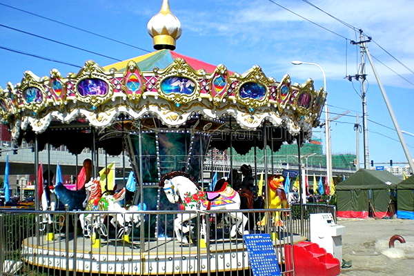 Full size holiday carousel kiddie rides for sale