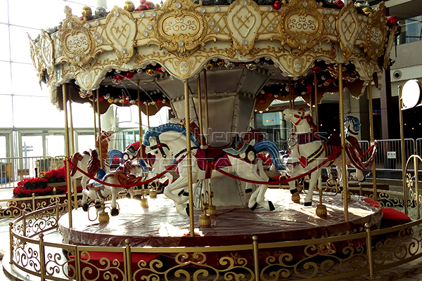 Large antique carousel for sale