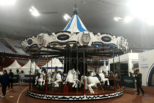 Longines fiberglass carousel horse rides for sale in Dinis