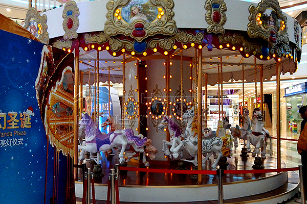 china manufacturers of amusement park horse carousel