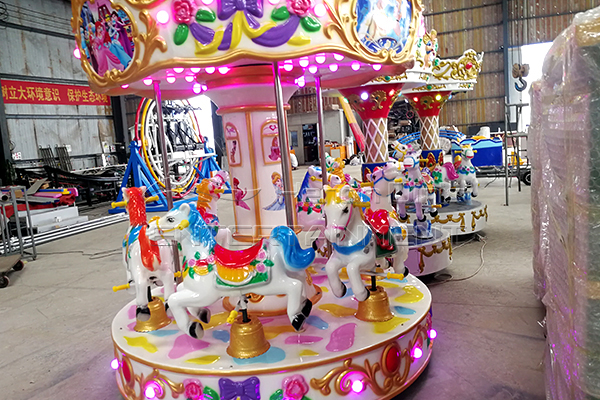 Dinis 6 seats Small Carousel Horse Rides for Sale