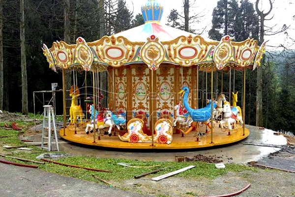 Dinis animal indoor merry go round rides for sale
