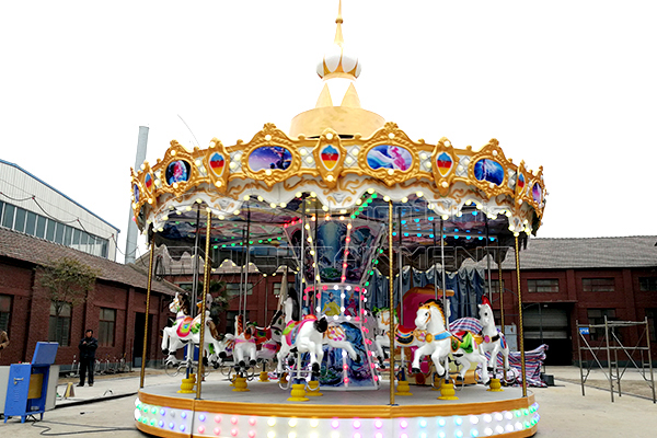Dinis carnival riding merry go round horse pictures