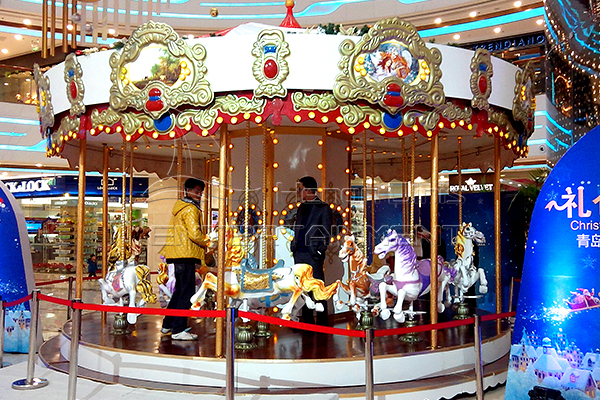 Dinis indoor playground carousel at discount price