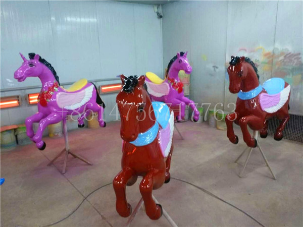 Dinis large unicorn carousel horse figurines for sale at affordable price