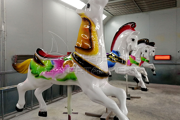 Indoor venue requirements for carousel decoration