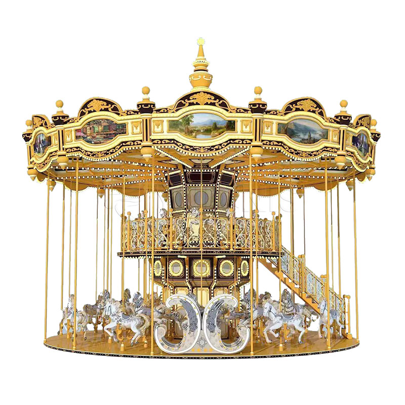 Double Deck Carousel for Sale from YUDINIS