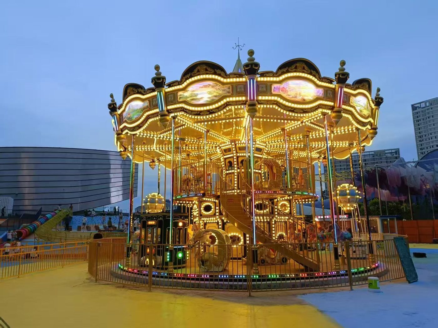 48-Seat Double Decker Carousel view 5