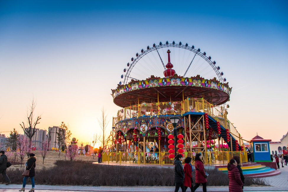 68-Seat Luxury Double Decker Carousel view 3