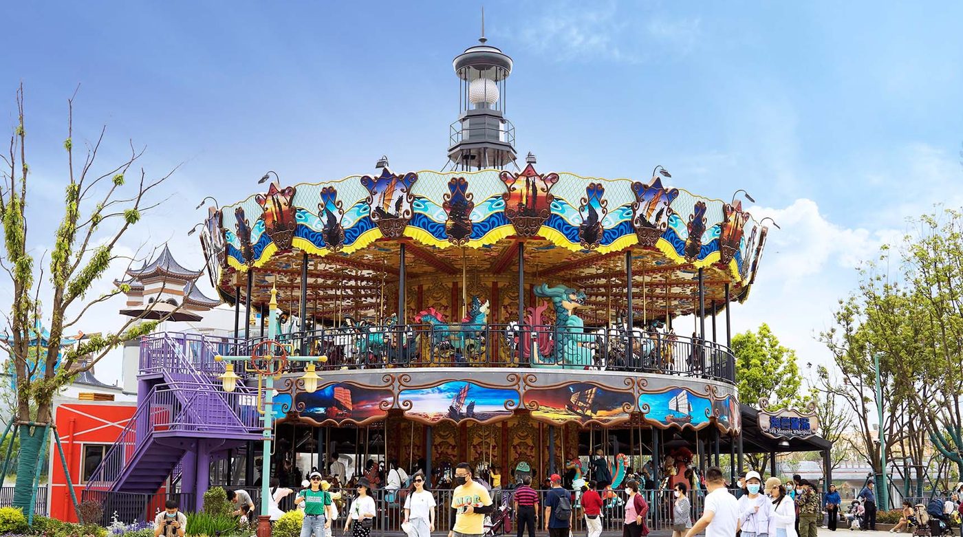 92-Seat Luxury Double Decker Carousel view 2