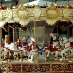 Fiberglass Carousel horse for Sale