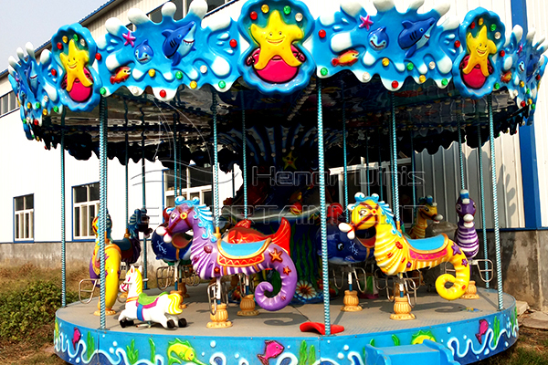 New marine themed merry go round ride for sale